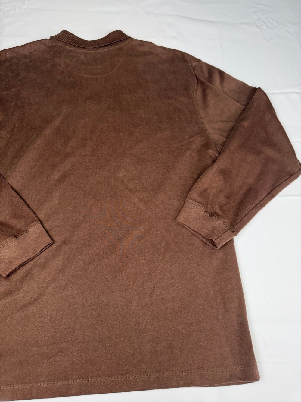 North River Outfitters XL Long Sleeve Quality  Polo Shirt - Brown - Picture 9 of 15